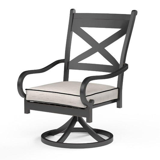 Sunset West Monterey Swivel Rocking Dining Chair