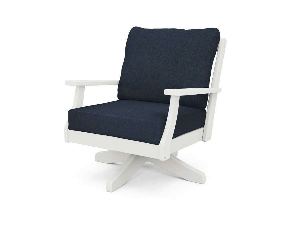 Polywood Braxton Deep Seating Swivel Chair