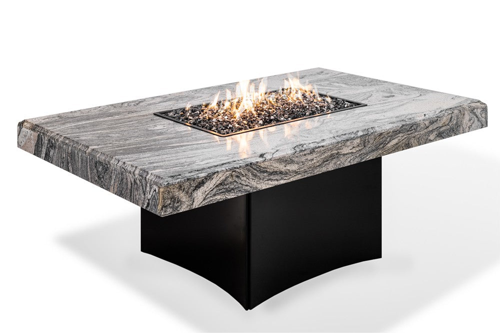 Med Silver Tiger Oriflamme Fire Table