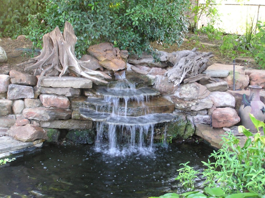 Garden Pond Waterfall Designs