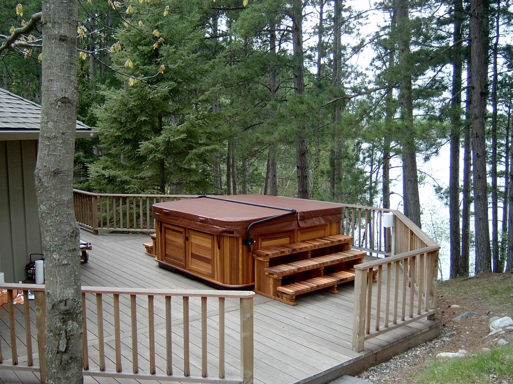 Hot Tub Deck Plans