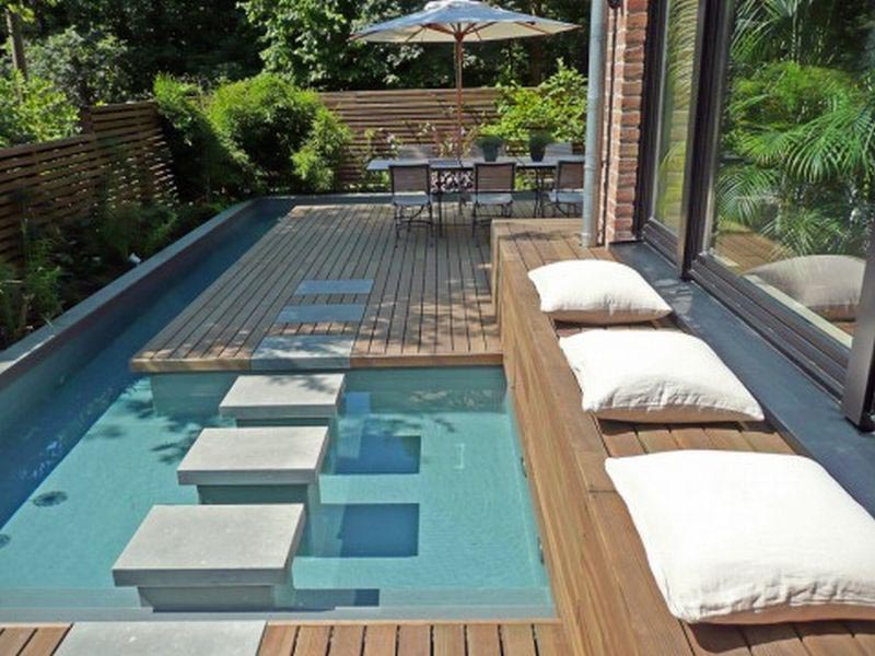 Small Inground Swimming Pool Backyard Design Ideas