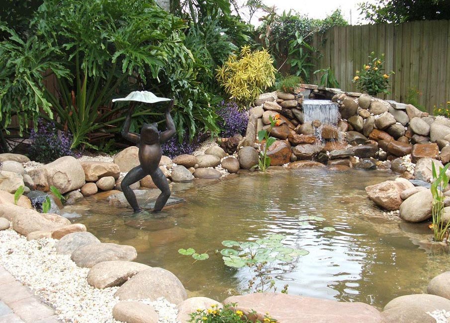Waterfall for Small Garden Pond