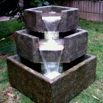 Backyard Solar Water Fountains