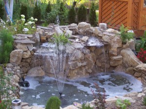 Garden Fountains and Ponds