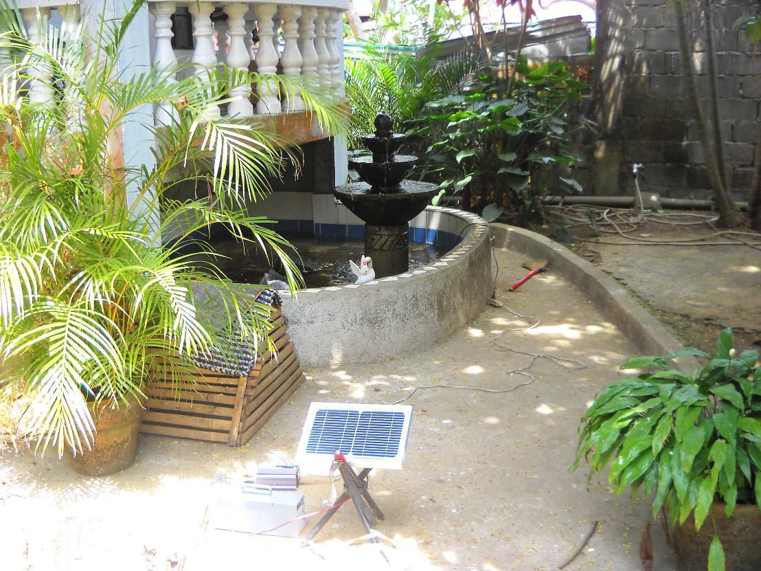 Garden Pond Solar Fountains