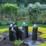 Landscape Water Fountains Ideas