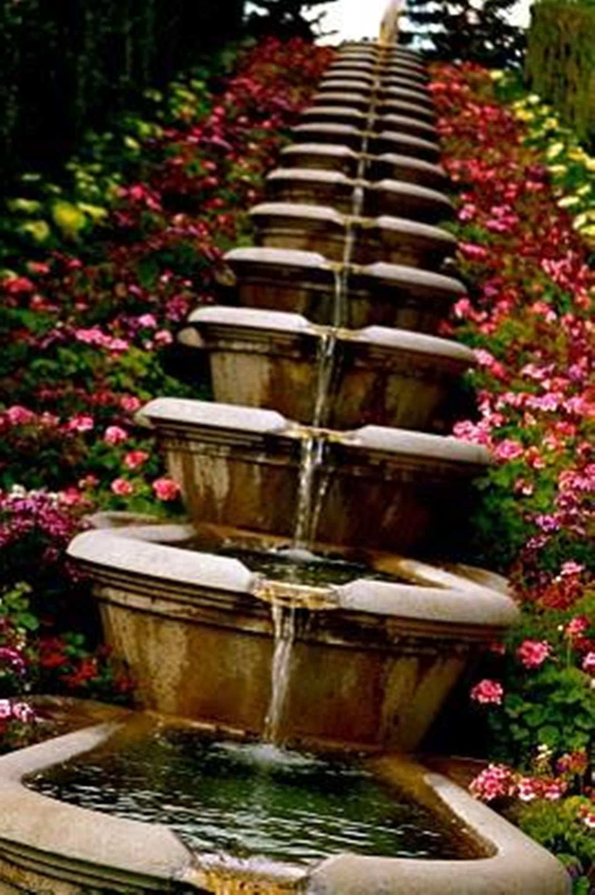 Pictures of Backyard Water Fountains