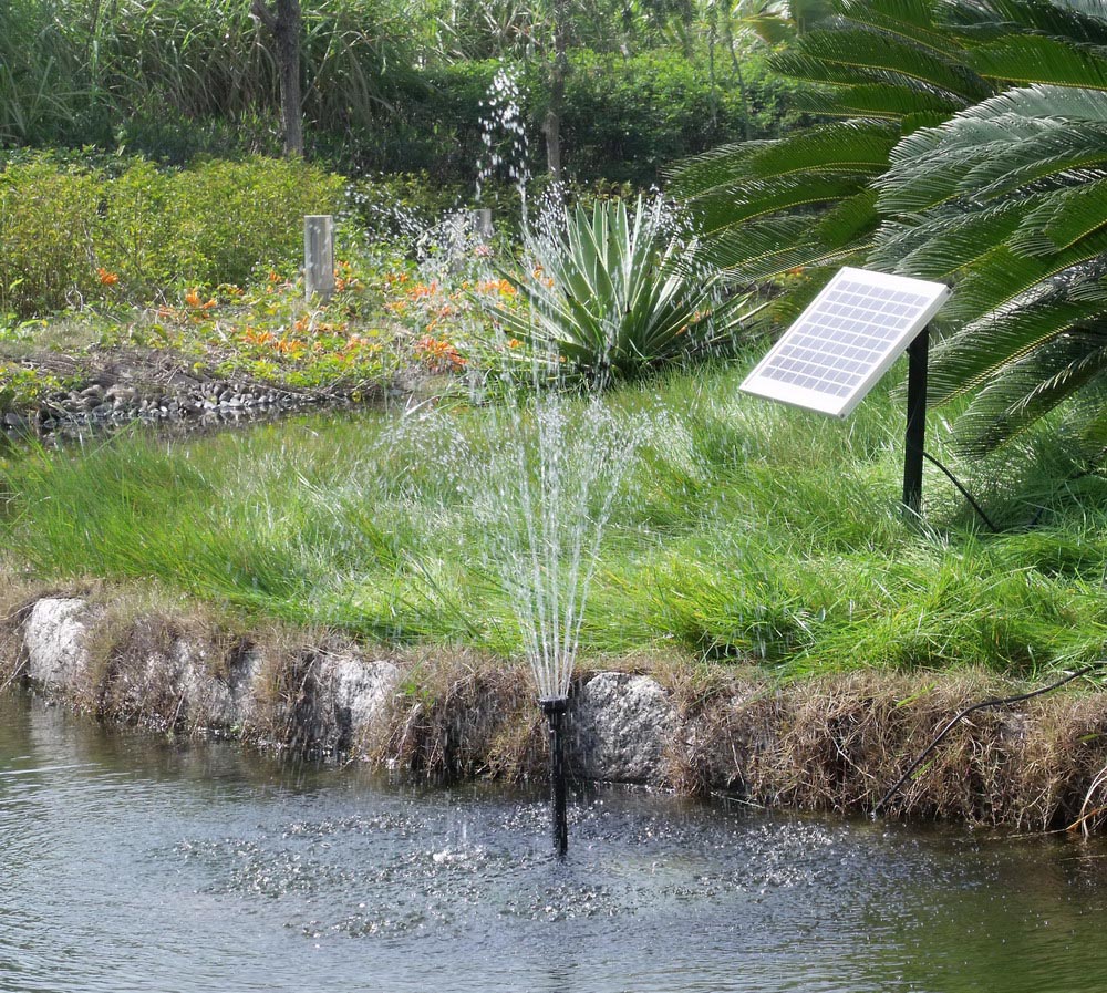 Solar Garden Pond Fountains