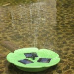 Solar Pump Garden Fountain Pond Water Feature