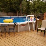 Above Ground Swimming Pool Deck Designs