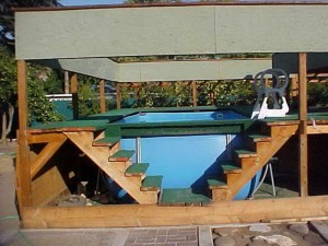Above Ground Swimming Pools with Decks