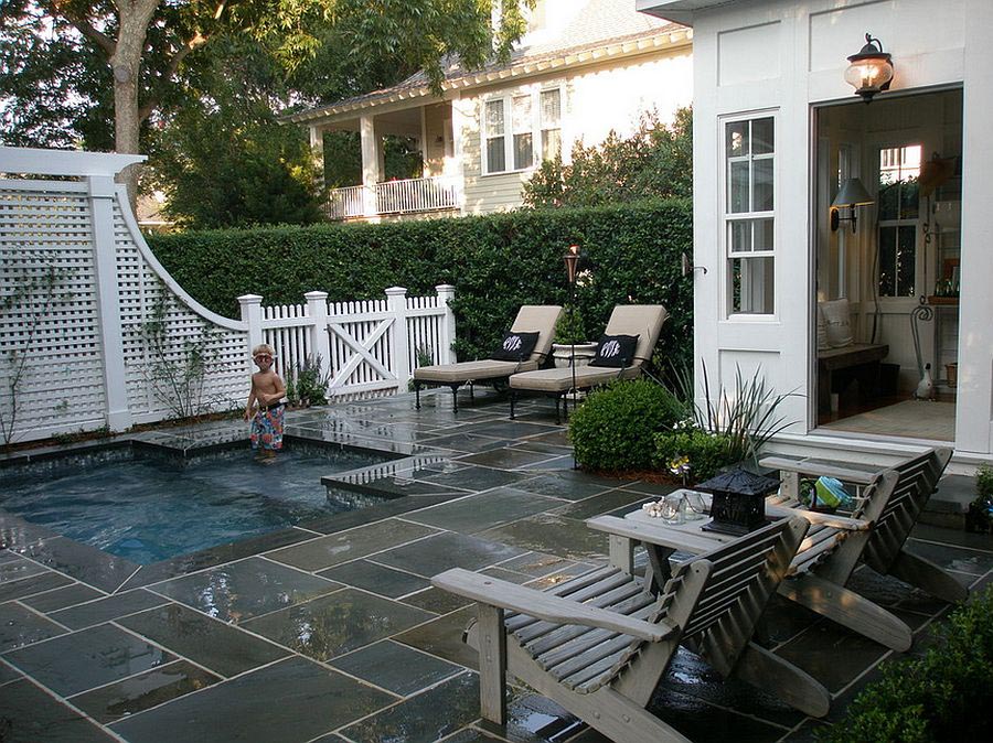 Small Backyard with Pool